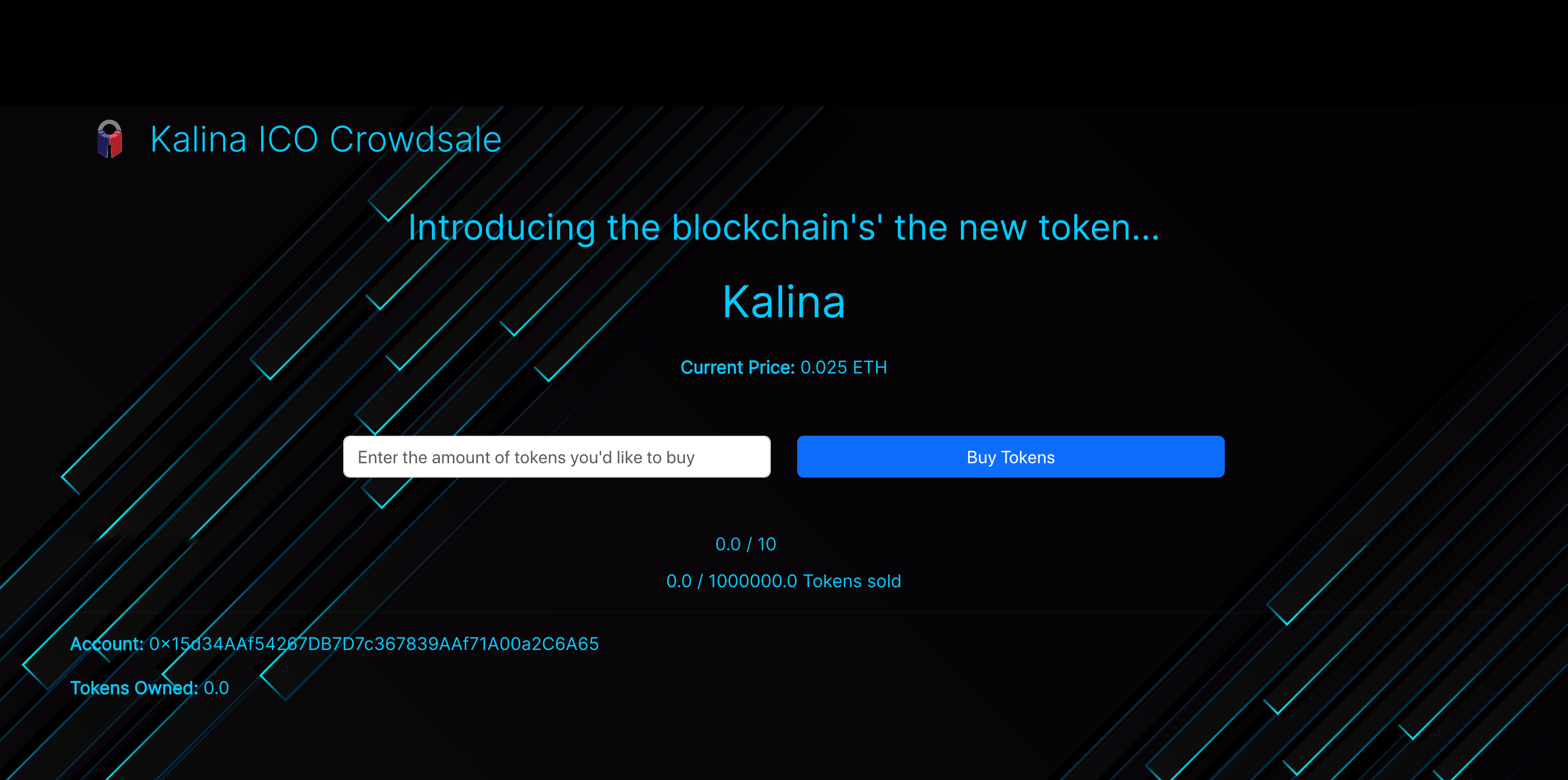 Kalina ICO Crowdsale